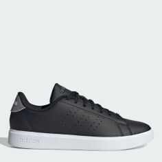 Акція на Чоловічі кеди низькі Adidas Advantage 2.0 IG9167 46.5 (11.5UK) 30 см Cblack/Cblack/Grethr від Rozetka