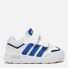 Акція на Дитячі кросівки для хлопчика Adidas Tensaur Switch Cf I JH9257 24 Ftwwht/Royblu/Dkblue від Rozetka