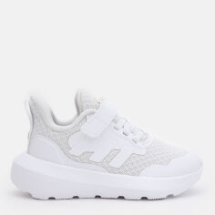 Акція на Дитячі кросівки для дівчинки Adidas Fortarun 3.0 El C IH2857 30 Ftwwht/Greone/Ftwwht від Rozetka