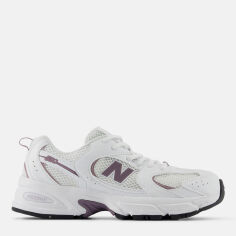 Акція на Підліткові кросівки для дівчинки New Balance 530 GR530SR 37 Білий\Фіолетовий від Rozetka