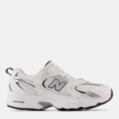 Акція на Підліткові кросівки для дівчинки New Balance 530 PZ530SB1 35 Сріблястий\Синій від Rozetka