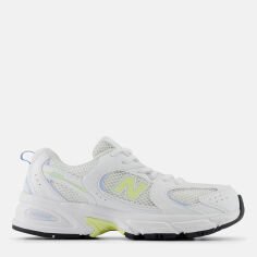 Акція на Підліткові кросівки для дівчинки New Balance 530 GR530SN 38 Білий\Зелений від Rozetka
