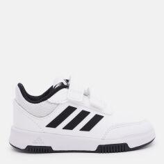 Акція на Дитячі кеди для дівчинки Adidas Tensaur Sport 2.0 Cf I GW1988 26 Ftwwht/Cblack/Cblack від Rozetka