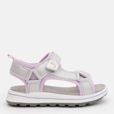 Акція на Підліткові сандалі для дівчинки Safety Jogger Sj Basic Urban 613961-575 38 Бузковий/Сріблястий від Rozetka