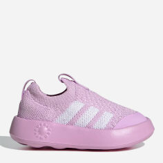 Акція на Дитячі сліпони для дівчинки Adidas Bubblecomfy I JI1610 23 Blilil/Ftwwht/Cblack від Rozetka