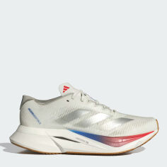 Акція на Жіночі кросівки для бігу Adidas Adizero Boston 12 W JI4480 40.5 (7UK) 25.5 см Cwhite/Msilve/Purrub від Rozetka
