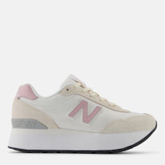 Акція на Жіночі кросівки New Balance 515+ WL515HSW 40.5 (9US) 26 см Білий/Рожевий від Rozetka