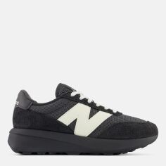 Акція на Жіночі кросівки New Balance 370 U370PB 38.5 (6US) 24 см Чорні від Rozetka