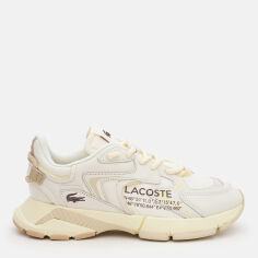 Акція на Жіночі кросівки Lacoste L003 749SFA0004-2R2 37.5 (T45) 24 см Off Wht/Lt Brw від Rozetka