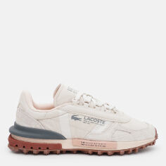 Акція на Жіночі кросівки Lacoste Elite Active 749SFA0002-UH1 40.5 (T7) 25.8 см Off Wht/Lt Pnk від Rozetka