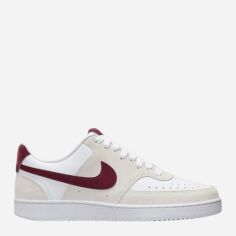 Акція на Жіночі кеди низькі Nike Court Vision Low FQ7628-100 38.5 (7.5US) Білі від Rozetka