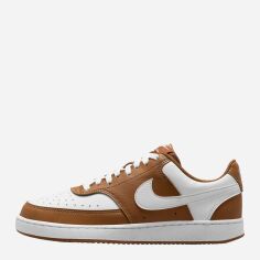 Акція на Жіночі кеди низькі Nike Court Vision Low Next Nature DH3158-200 38 (7US) Коричневі від Rozetka