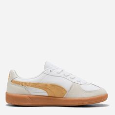 Акція на Жіночі кеди низькі Puma Palermo Lth 39646419 37 (4UK) 23 см Puma White-Almost Apricot від Rozetka