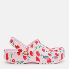 Акція на Жіночі крокси Crocs Classic Fresh Fruits Clog PkM 211008-6ZW 37-38 (M5/W7) 23 см Pink Milk від Rozetka