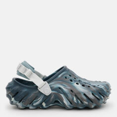 Акція на Жіночі крокси Crocs Echo Marbled Clog BlS/Mlt 208454-0LE 38-39 (M6/W8) 24 см Black Sand/Multi від Rozetka