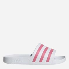 Акція на Жіночі шльопанці для пляжу Adidas Adilette Aqua GZ5237 42 (8UK) 26.5 см Ftwwht/Roston/Ftwwht від Rozetka