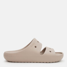 Акція на Жіночі шльопанці для пляжу Crocs Classic Sandal v2 Taupe 209403-214 38-39 (M6/W8) 24 см Taupe від Rozetka
