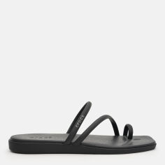 Акція на Жіночі шльопанці для пляжу Crocs Miami Toe Loop Sandal Blk 209862-001 42-43 (W11) 27 см Black від Rozetka