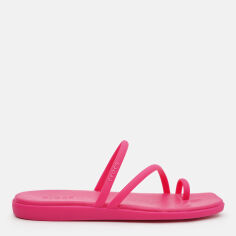 Акція на Жіночі шльопанці для пляжу Crocs Miami Toe Loop Sandal Dgf 209862-6ZQ 36-37 (W6) 22 см Dragon Fruit від Rozetka