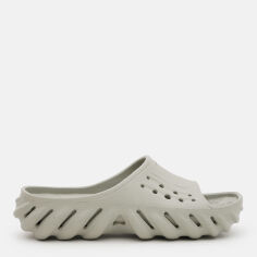 Акція на Жіночі шльопанці для пляжу Crocs Echo Slide Ept 208170-1LM 38-39 (M6/W8) 24 см Elephant від Rozetka