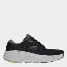Акція на Чоловічі кросівки Skechers 232714 BKLM 42 (9US) 27 см Чорні від Rozetka