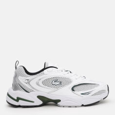 Акція на Чоловічі кросівки Lacoste Storm 96 749SMA0021-1R5 44 (T95) 27.8 см Wht/Dk Grn від Rozetka