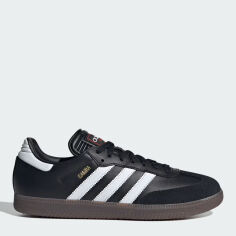 Акція на Чоловічі кеди низькі Adidas Samba IH6000 46 (11UK) 29.5 см Cblack/Ftwwht/Vivred від Rozetka