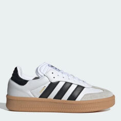 Акція на Чоловічі кеди низькі Adidas Samba Xlg IE1377 45.5 (10.5UK) 29 см Ftwwht/Cblack/Gum3 від Rozetka