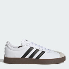 Акція на Чоловічі кеди низькі Adidas Vl Court Base ID3711 43.5 (9UK) 27.5 см Ftwwht/Cblack/Greone від Rozetka