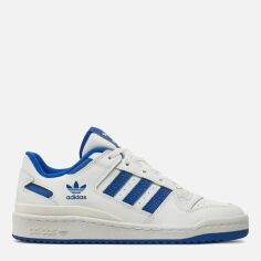 Акція на Чоловічі кеди низькі Adidas Forum Low Cl IH7829 47.5 (12UK) 30.5 см Cwhite/Royblu/Cwhite від Rozetka