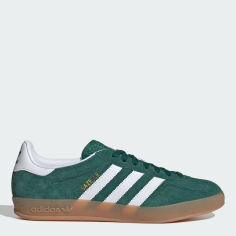 Акція на Чоловічі кеди низькі Adidas Gazelle Indoor JI2062 40 (6.5UK) 25 см Collgreen/Ftwwht/Gum від Rozetka