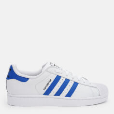 Акція на Чоловічі кеди низькі Adidas Superstar II JQ4729 44 (9.5UK) 28 см Ftwwht/Blue/Cblack від Rozetka