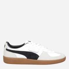 Акція на Чоловічі кеди низькі Puma Palermo Lth 39646401 45 (10.5UK) 29.5 см Puma White-Vapor Gray-Gum від Rozetka