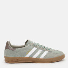 Акція на Чоловічі кеди низькі Adidas Gazelle Indoor JI3526 40 (6.5UK) 25 см Silpeb/Silgrn/Ftwwht від Rozetka