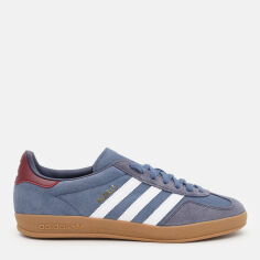Акція на Чоловічі кеди низькі Adidas Gazelle Indoor JI3522 46.5 (11.5UK) 30 см Prloin/Ftwwht/Shanav від Rozetka