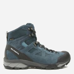Акція на Чоловічі черевики для трекінгу високі з Gore-Tex Scarpa ZG Lite GTX 67080-200-9 42.5 (8 1/2UK) 27.5 см Octane/Lake Blue від Rozetka