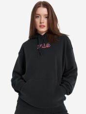 Акція на Худі жіноче Fila 133349FLA-99 50-52 Чорне від Rozetka
