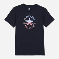 Акція на Футболка бавовняна жіноча Converse Chuck Patch Infill Tee 10027385-001 L Black від Rozetka