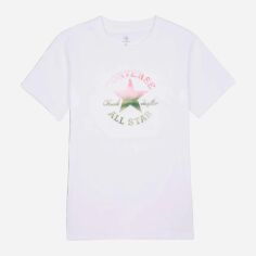 Акція на Футболка бавовняна жіноча Converse Chuck Patch Infill Tee 10027385-102 L White від Rozetka