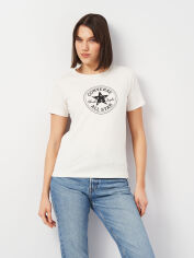 Акція на Футболка бавовняна жіноча Converse Chuck Patch Overlay Tee Wet Stone 10028412-103 XS Vintage White від Rozetka