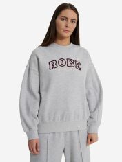 Акція на Світшот оверсайз жіночий Robe Di Kappa 134432R2Y-1A 50-52 Світло-сірий від Rozetka