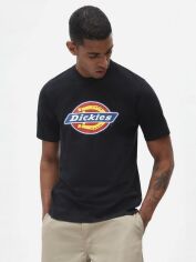 Акція на Футболка бавовняна довга чоловіча Dickies DK0A4XC9BLK1 L Чорна від Rozetka