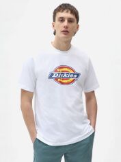 Акція на Футболка бавовняна довга чоловіча Dickies DK0A4XC9WHX1 L Біла від Rozetka