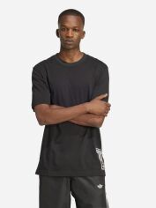 Акція на Футболка бавовняна довга чоловіча Adidas Originals Adibreak Tee JD4194 L Black від Rozetka
