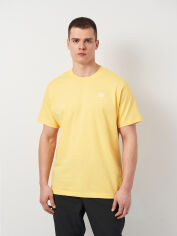 Акція на Футболка бавовняна довга чоловіча New Balance Sport Essentials Cotton MT41509CEE XL Жовта від Rozetka