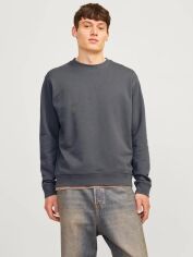 Акція на Світшот чоловічий Jack & Jones 12257853 XL Сірий від Rozetka