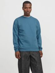 Акція на Світшот чоловічий Jack & Jones 12249341 M Блакитний від Rozetka