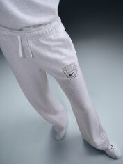 Акція на Спортивні штани на флісі жіночі Nike Sportswear Club HJ0869-051 XS Світло-сірі від Rozetka