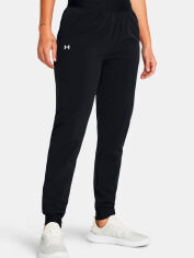 Акція на Спортивні штани жіночі Under Armour Armoursport High Rise Wvn Pnt 1382727-001 S Чорні від Rozetka