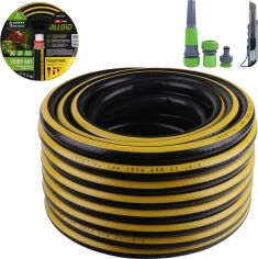 Акція на Шланг армований Alloid Pro 4-х шаровий "Ruby Ant" 3/4" 20 м + подарунок (WH-63319) від Rozetka